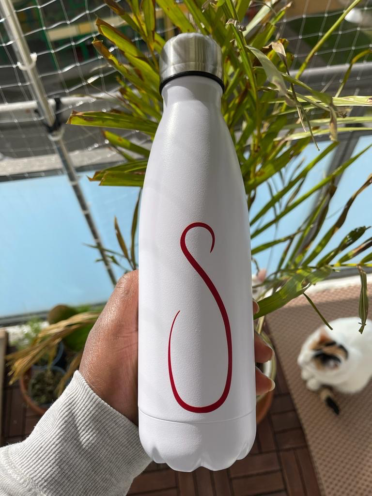 Hibiscus White Bottle